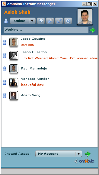 omNovia Instant Messenger
